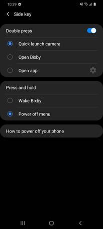 how to disable bixby key screenshot 20200507 223909 settings 205x456