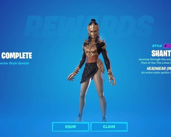 Shanta in Fortnite.