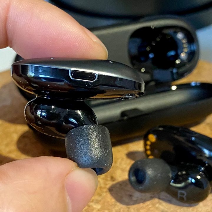 Shure Aonic Free true wireless earbuds.
