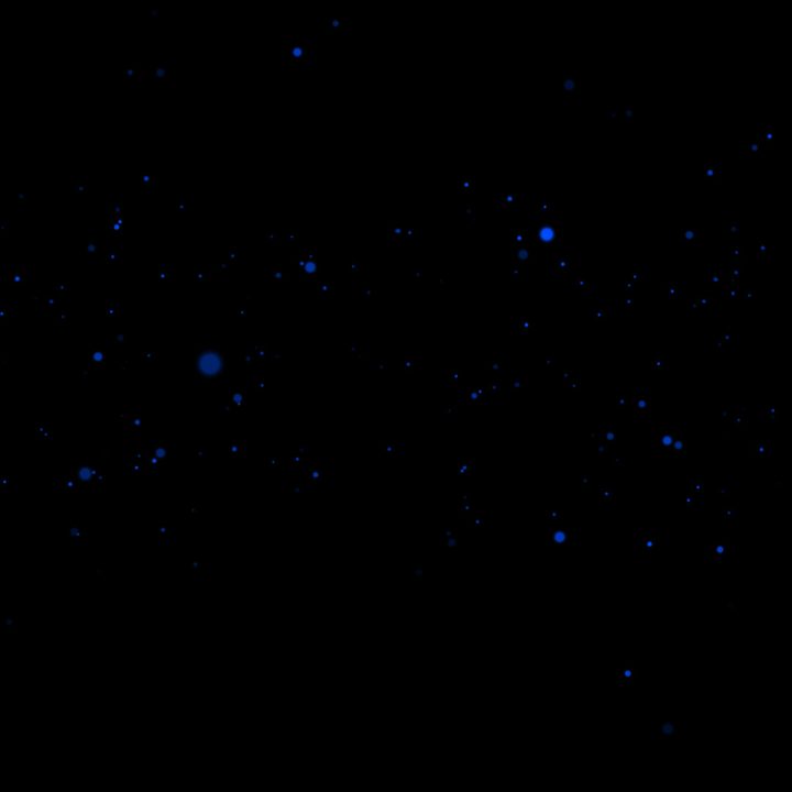 A black screen with particles in The Vale: Shadow of the Crown.