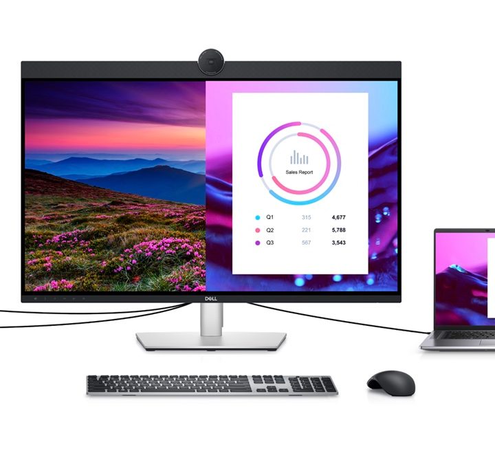 Dell's new UltraSharp 4K is designed for video calls.