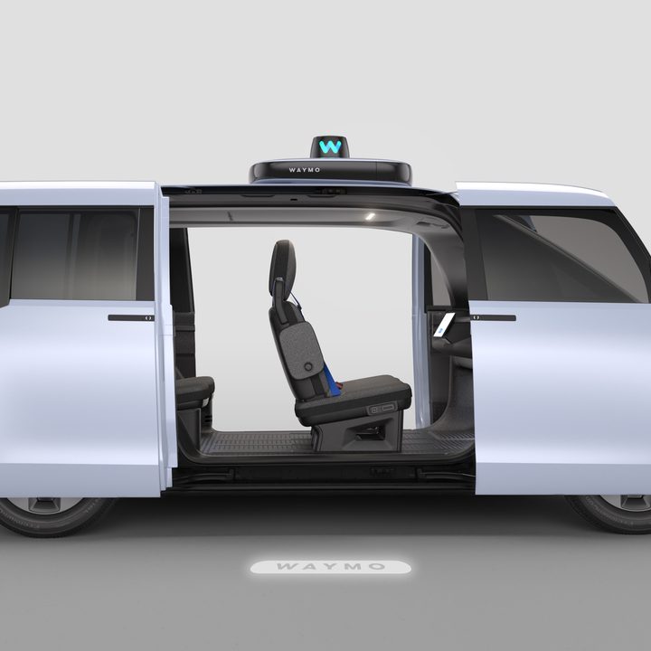 The upcoming Zeekr vehicle from Waymo.