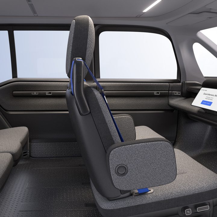 The upcoming Zeekr vehicle from Waymo.