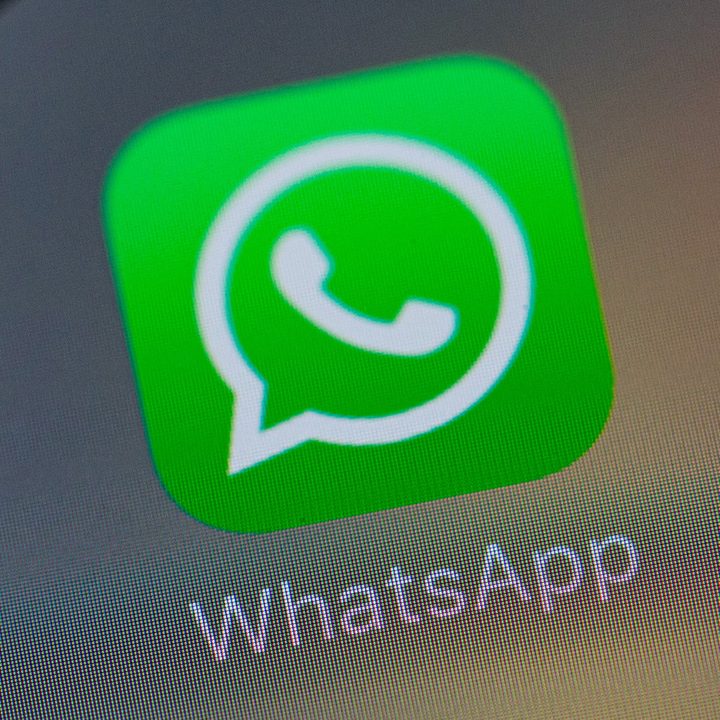 Close up of WhatsApp icon as seen on a smartphone display. Credits: WhatsApp official.