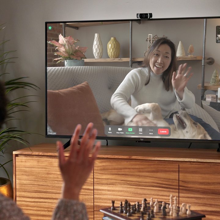 Zoom app on Fire TV Omni.
