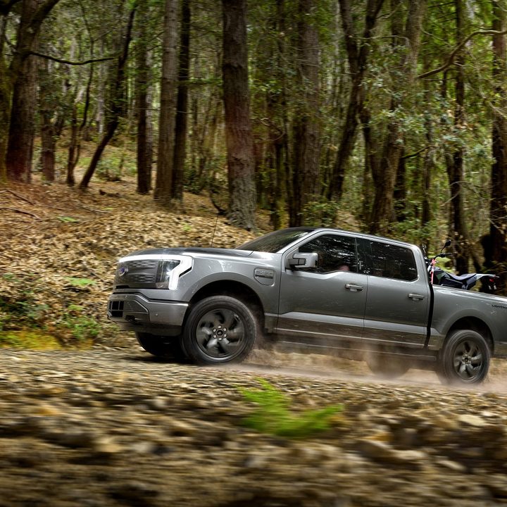 2022 Ford F-150 Lightning.