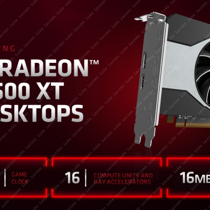 AMD Radeon 6500 XT GPU.