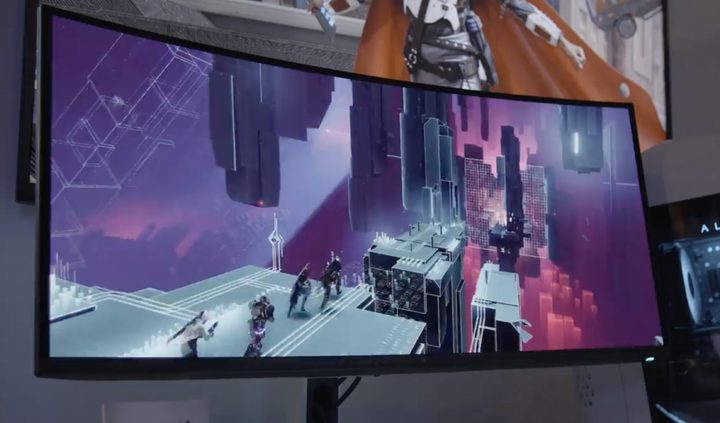 The ultrawide, curved QD-OLED monitor.