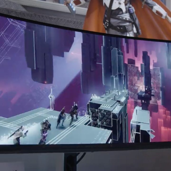The ultrawide, curved gaming monitor from Alienware.
