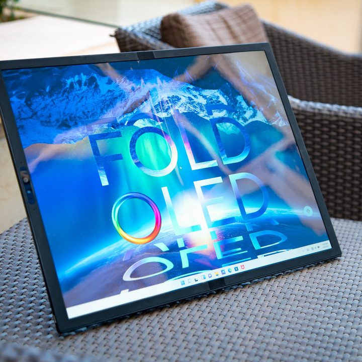 Asus Zenbook 17 Fold laptop.