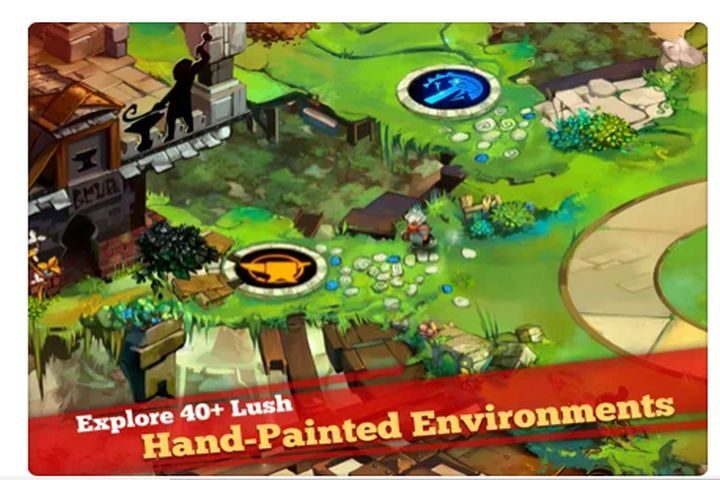 Bastion on iPad Pro.