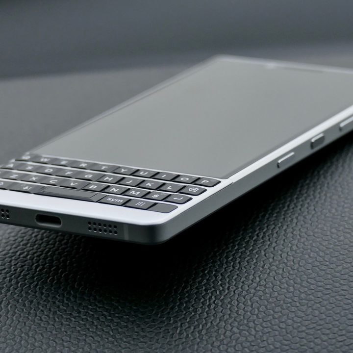 BlackBerry Key2 keyboard.