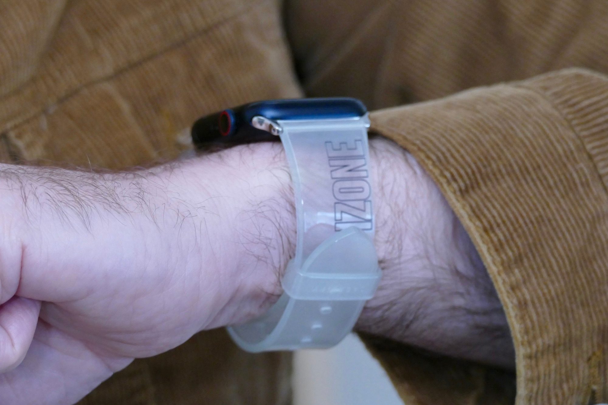 Casetify glow-in-the-dark Apple Watch band.