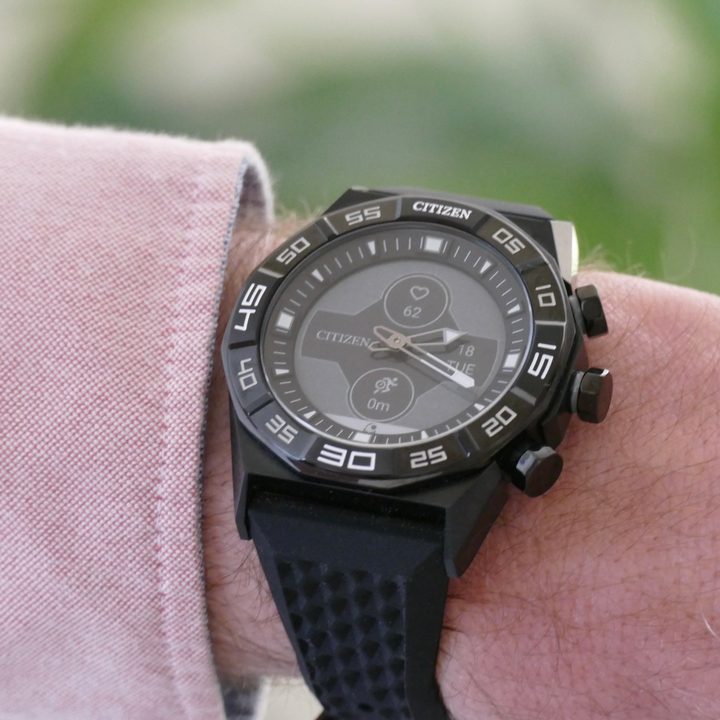 Citizen CZ Smart Hybrid on the wrist.