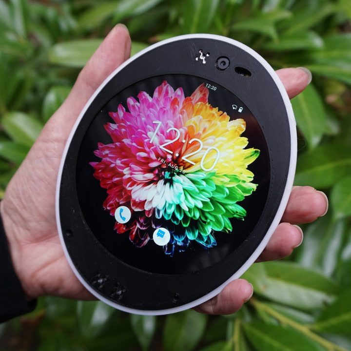 circular phone