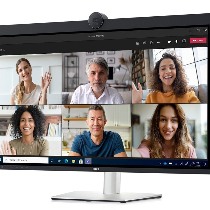 The UltraSharp monitor with a 4K webcam built-in.