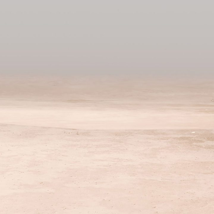 An early shot of the desert landscape used for a scene in Dune.