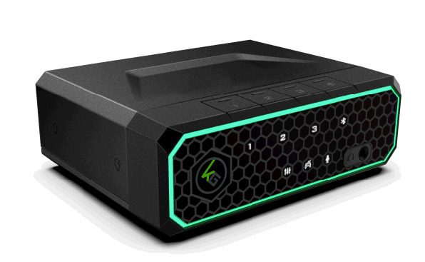 The Keymander Nexus gaming VKM switch sits on a white background.