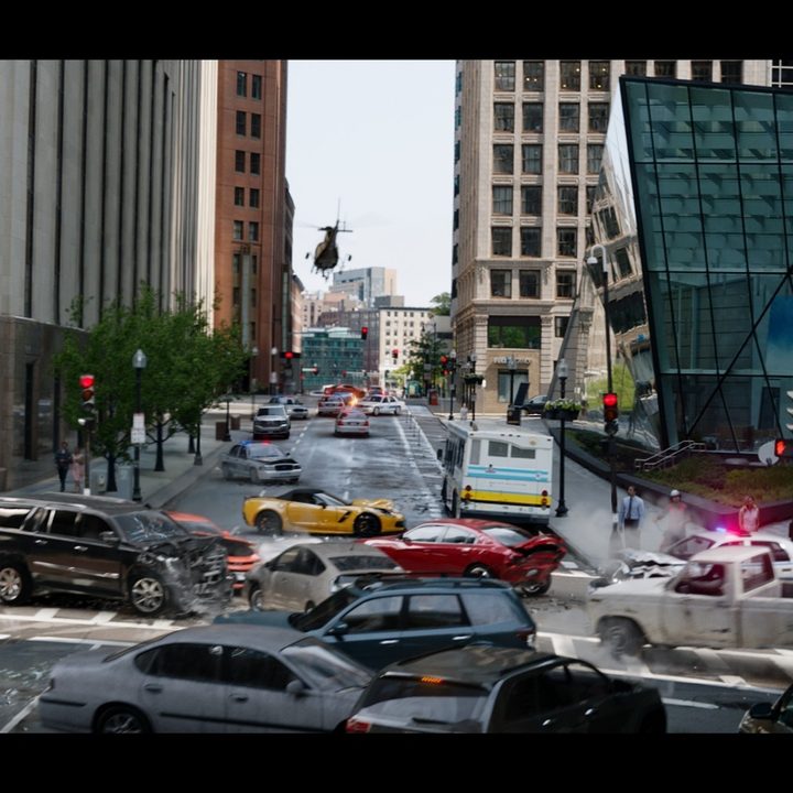 A scene from Free Guy.