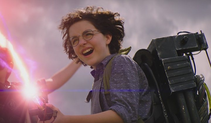 McKenna Grace in a scene from Ghostbusters: Afterlife.