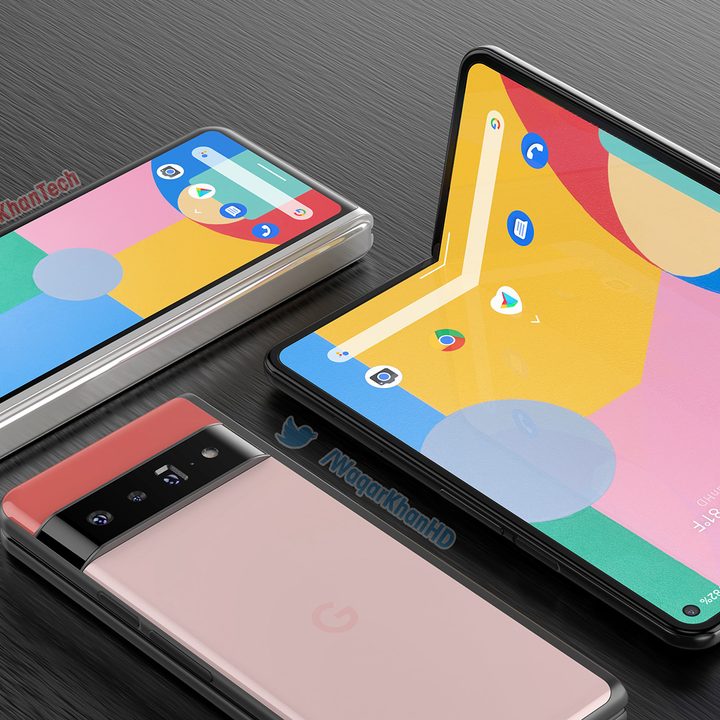 Google Pixel Fold concept image.