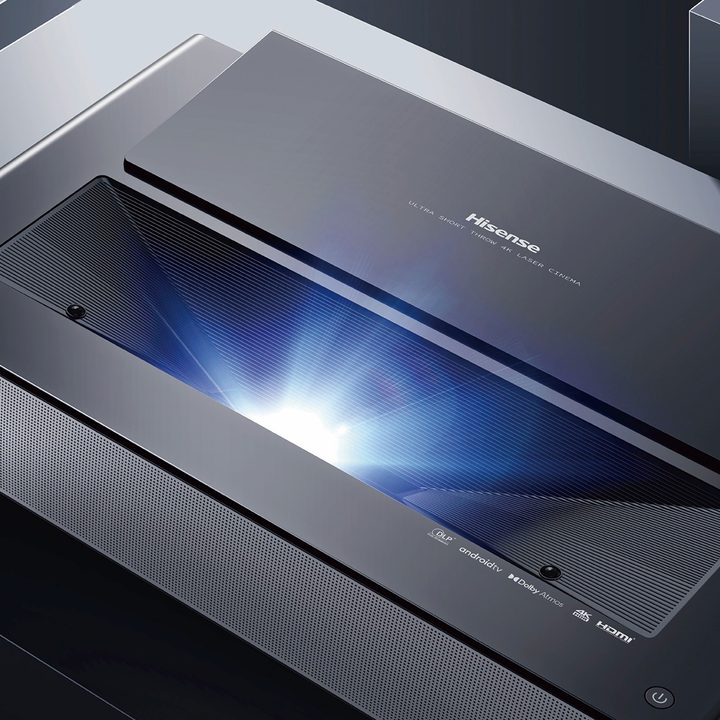 Hisense PX1 Pro Laser TV.