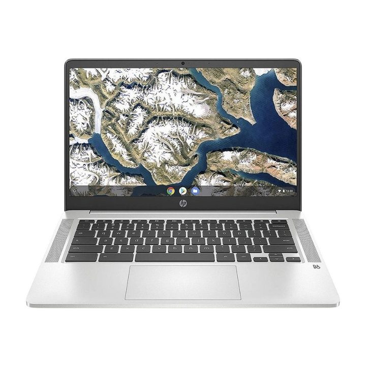 HP 14-inch Chromebook on a white background.