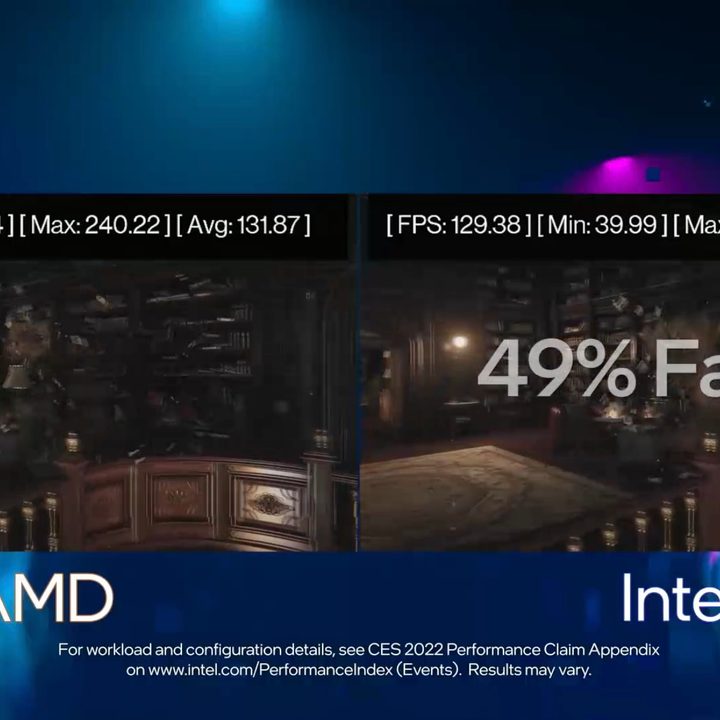 Intel 12th Gen mobile performance comparisons