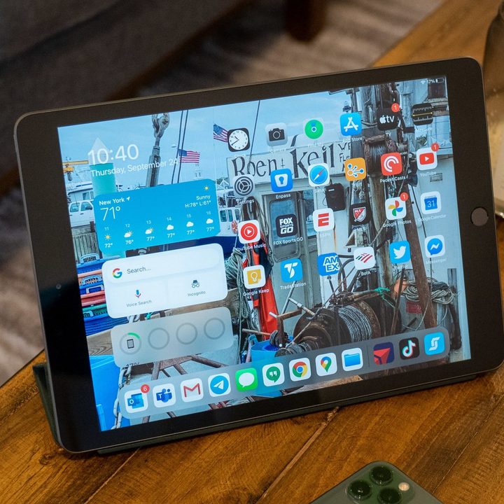 The entry level iPad from 2020.