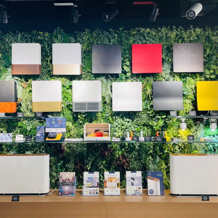 Kaltech air purifiers at CES 2022.