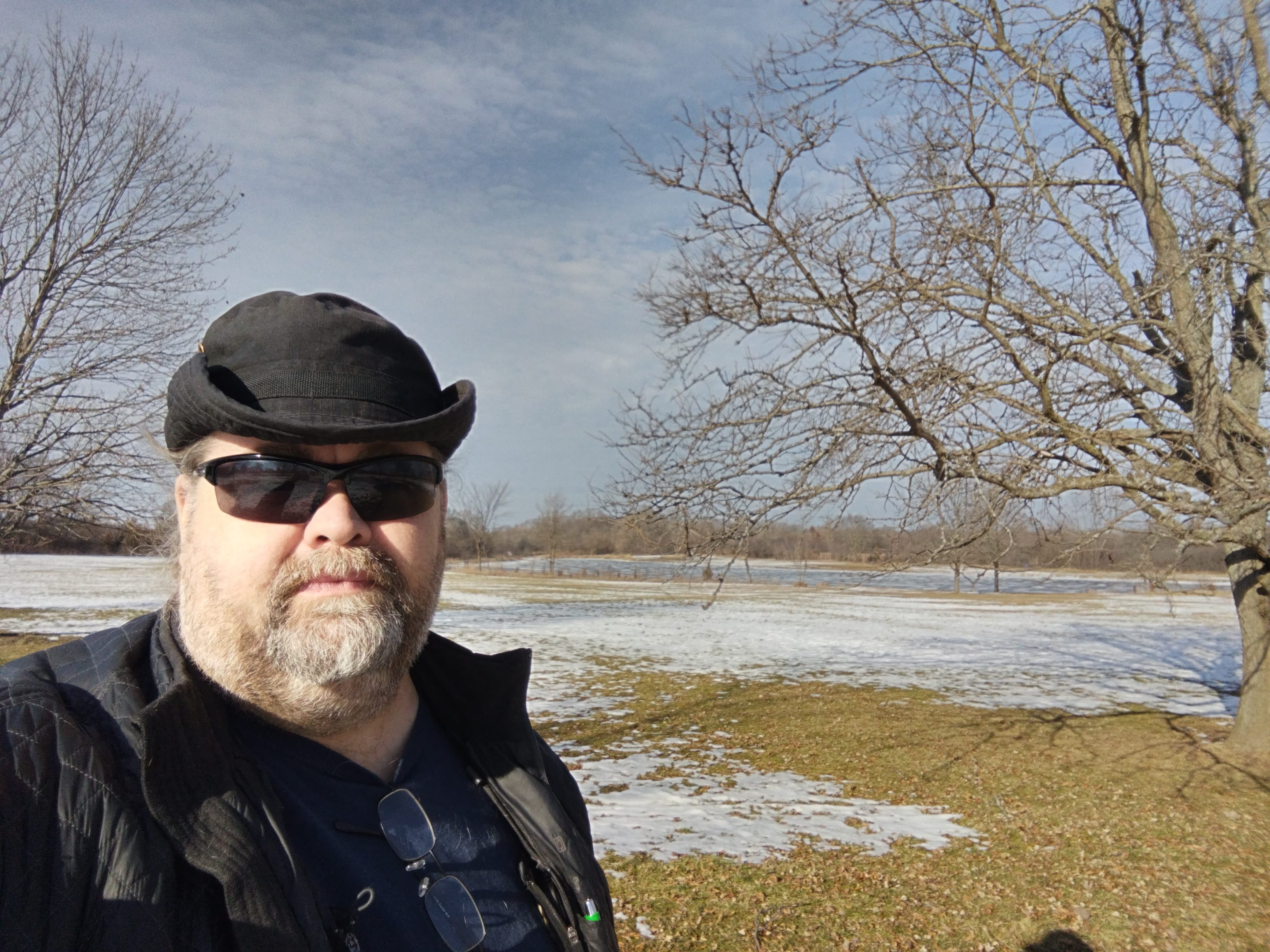 This is a seflie taken with the Kyocera Durasport 5G.