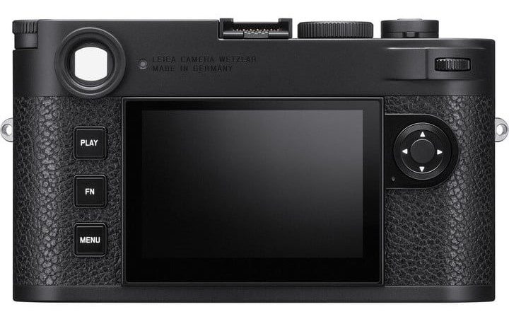 A rear view of the Leica M11.