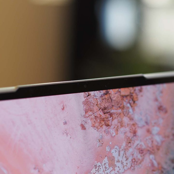 The webcam on the Lenovo IdeaPad Slim 7 Carbon.