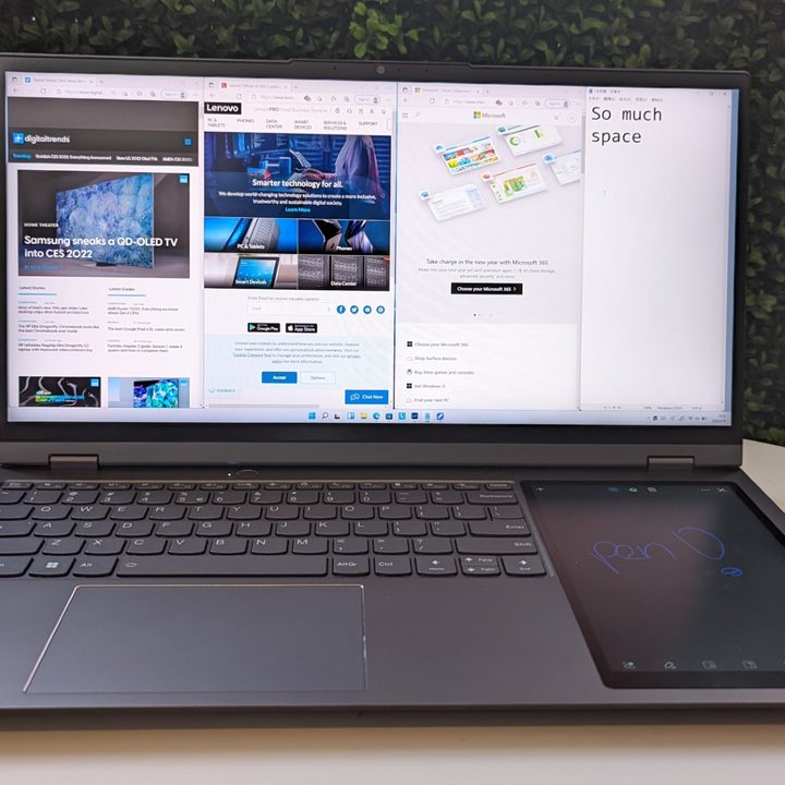 Lenovo ThinkBook PLus Gen 3 Display.