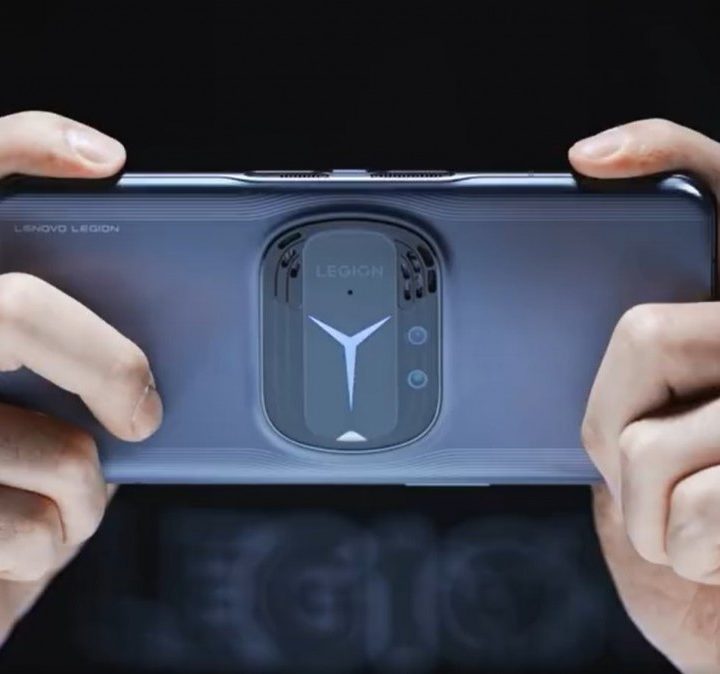 A leaked image of the Lenovo Legion Y90 showing its rear panel.