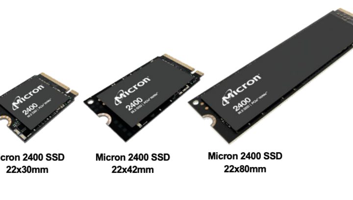 Micron revealed its 2400 SSD.