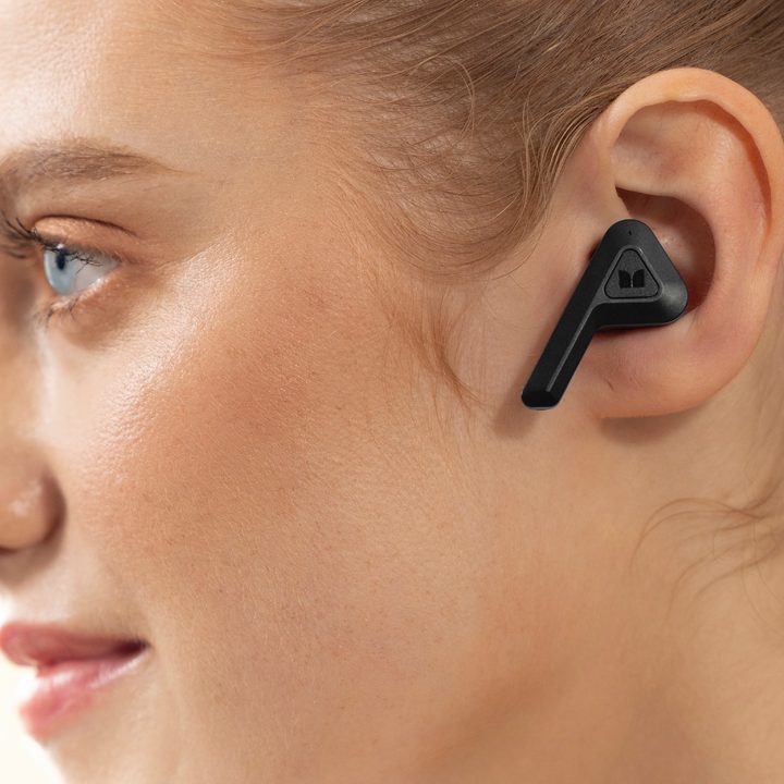 Monster DNA Pro true wireless earbuds.
