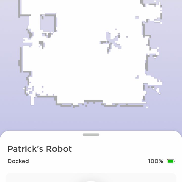 The MyNeato app lets you choose cleaning mode and zone.
