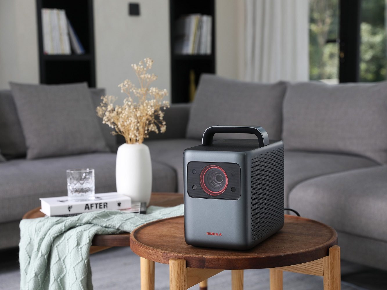 Anker's Nebula Cosmos Laser, is a 4K portable home cinema you can