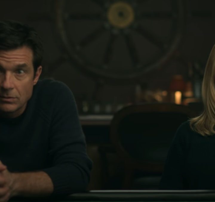 Jason Bateman in Laura Linney in Ozark.