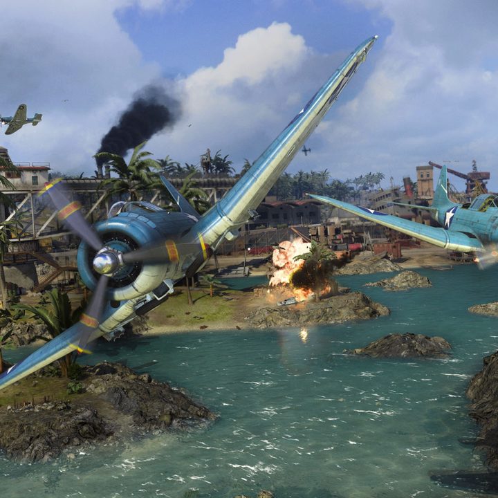 Planes flying in Call of Duty: Warzone.