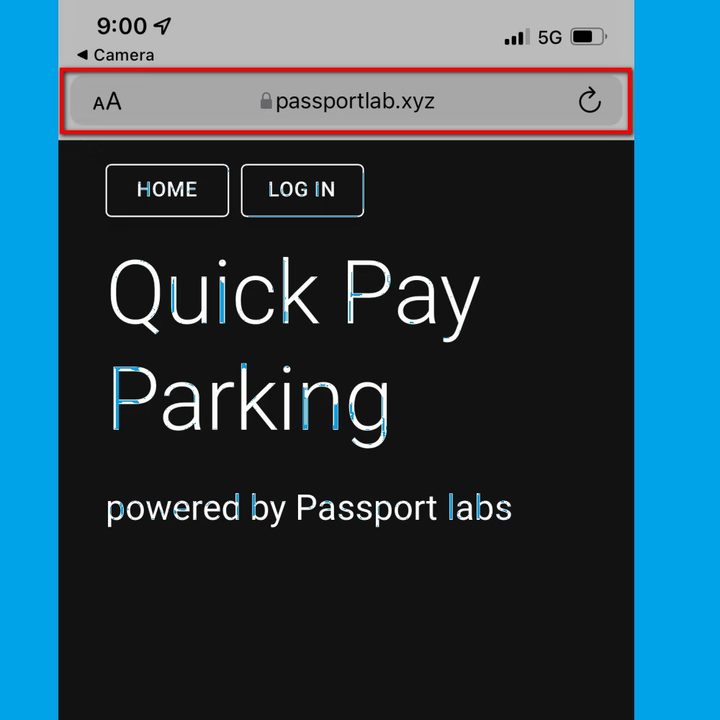 A malicious payment gateway webpage for QR code scams.