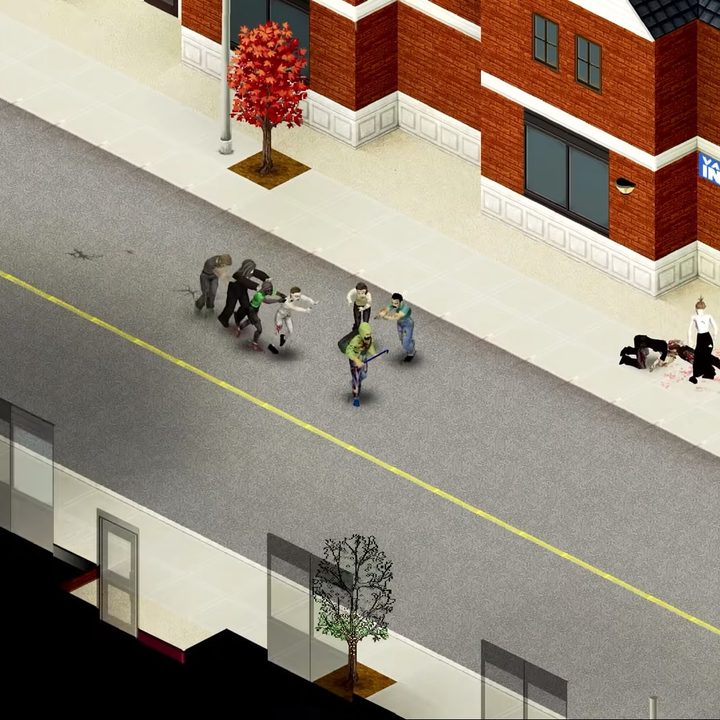 Danger is always near in Project Zomboid.