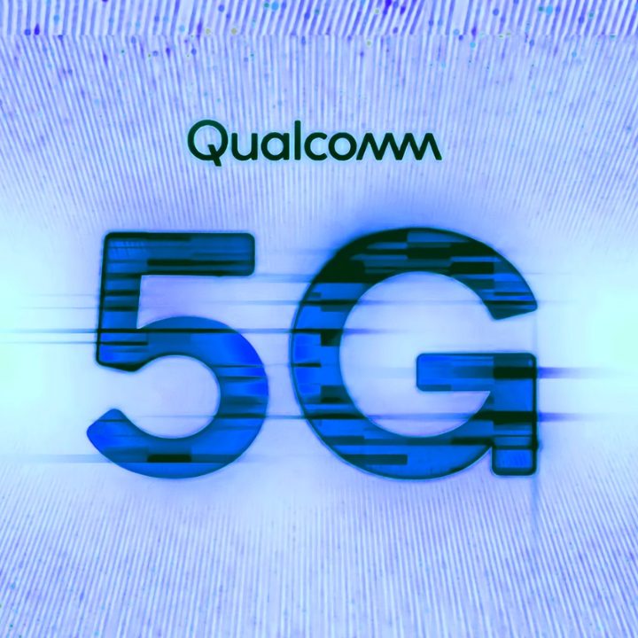 Qualcomm 5G logo.