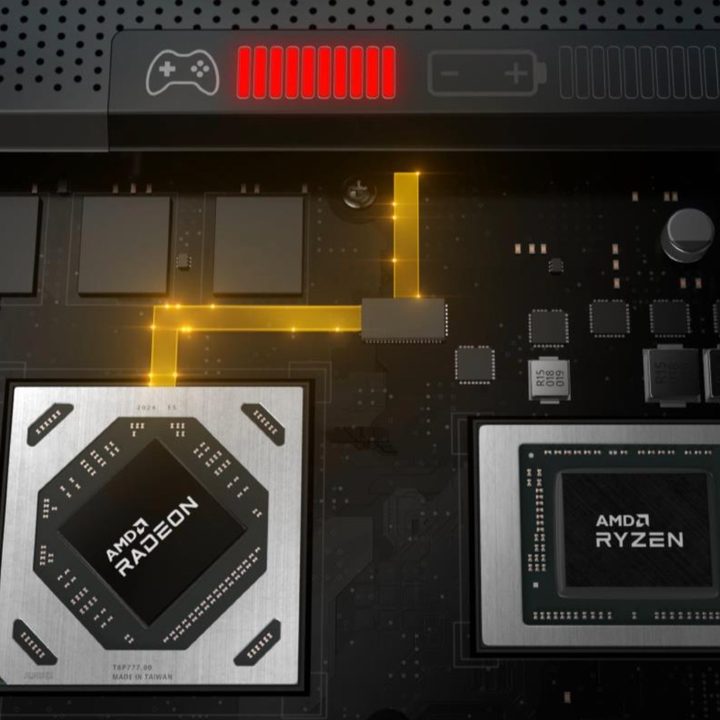 An AMD GPU and CPU, sharing power while gaming.
