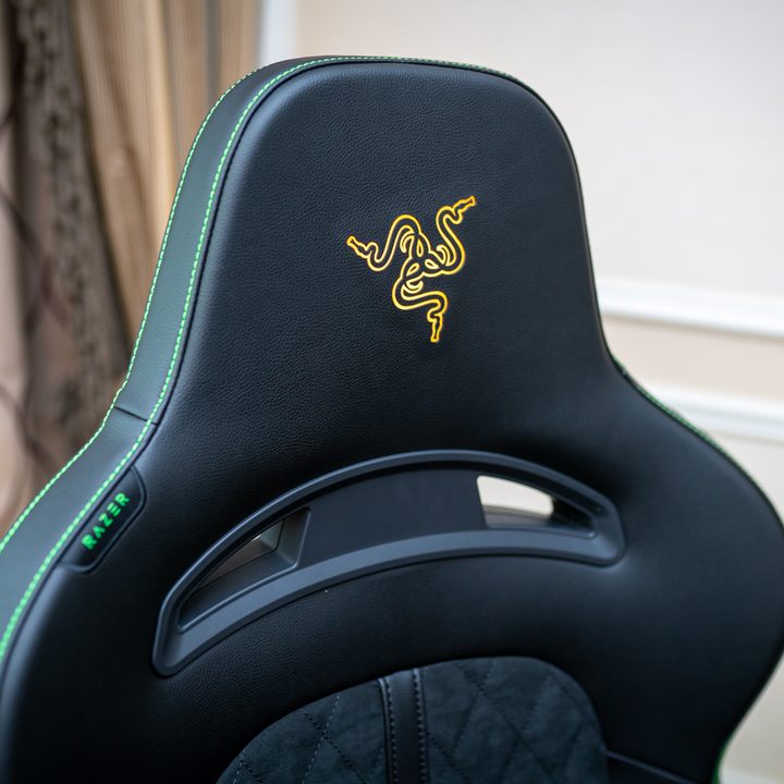 Razer Enki Pro Hypersense logo.