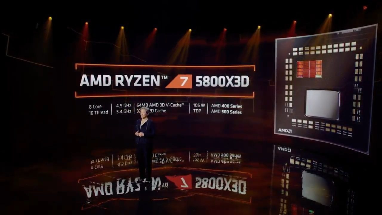 AMD's 3D-stacked Ryzen 7 5800X3D is 'world's fastest gaming