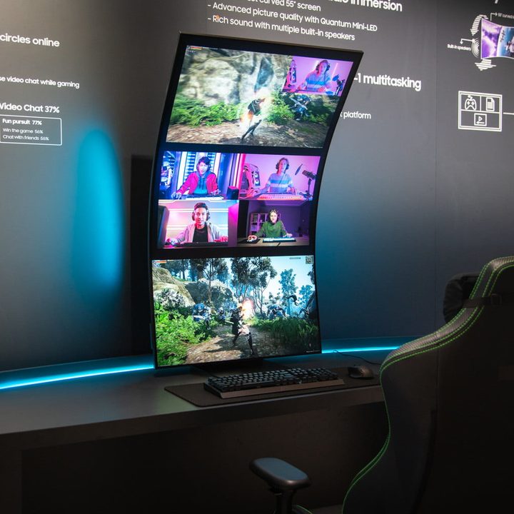 Samsung ARK gaming monitor.