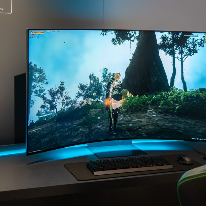 Samsung ARK gaming monitor.