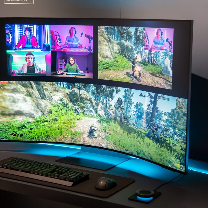 Samsung ARK gaming monitor.
